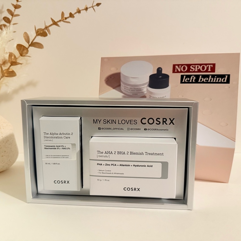 COSRX Acne & Blemish Treatment Set - White